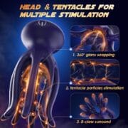 Tentacle Vibrator for Men – 360° Silicone Stimulation & Discreet Comfort - Image 8