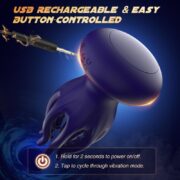 Tentacle Vibrator for Men – 360° Silicone Stimulation & Discreet Comfort - Image 3