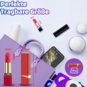 Vibratoren für Sie – G-Punkt-Stimulation Mini-Vibrator, Bullet-Lippenstift-Vibro-Ei mit 10 Vibrationsmodi, wasserdichter und leiser Klitoris-Stimulator, Sextoy für Frauen und Paare. – Bild 5