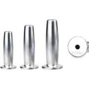 2pc Male Urethral Plug Set Smooth Stainless Steel Metal Penis Plug with Hollow Hole Design and Urination Hole