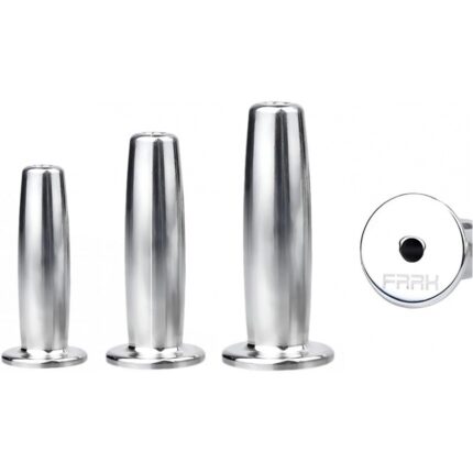 2pc Male Urethral Plug Set Smooth Stainless Steel Metal Penis Plug with Hollow Hole Design and Urination Hole