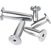 2pc Male Urethral Plug Set Smooth Stainless Steel Metal Penis Plug with Hollow Hole Design and Urination Hole - Image 4