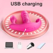 Vibrating Panties Wearable Vibrator Thrusting Dildos Anal Vibrators with Remote Control 3 in 1 with 3 Thrust Modes 10 Vibration Modes G-Spot Butterfly Vibrator for Women Couples Adult Sex Toys - Image 5