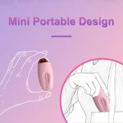 LuvEgg Remote Bullet Vibrator – 10 Modes Wearable Clit & G-Spot Toy for Couples - Image 3