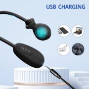 4Pcs Anal Vibrators Automatic Inflatable Butt Plug Prostate Massager Sex Toys for Mens with 10 Vibrations Anal Plug Anal Toy Expander Vibrating Butt Plugs for Male Female Couples Adult Games - Image 5