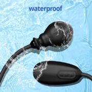 4Pcs Anal Vibrators Automatic Inflatable Butt Plug Prostate Massager Sex Toys for Mens with 10 Vibrations Anal Plug Anal Toy Expander Vibrating Butt Plugs for Male Female Couples Adult Games - Image 4
