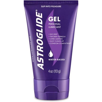 Water-Based Lube Gel (4oz) – Gentle, Long-Lasting, Toy Safe
