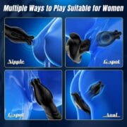 PulsePo - Prostate Massager – Remote Control Anal Vibrator for Men - Image 5