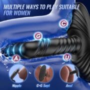 PulseRide Pro – Anal Dildo Vibrator & Butt Plug for Men, Women & Couples - Image 5