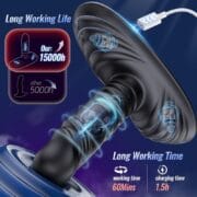 PulseRide Pro – Anal Dildo Vibrator & Butt Plug for Men, Women & Couples - Image 2