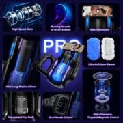 Sex Toys for Men Male Masturbator-Automatic Electric Male Sex Toys with 12times/s Thrusting - Image 7