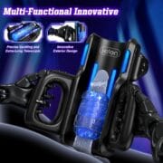 Sex Toys for Men Male Masturbator-Automatic Electric Male Sex Toys with 12times/s Thrusting - Image 6