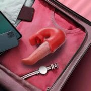 3 in 1 Dildo Vibrator for Women – Rose Sex Toy with 10 Modes, G Spot & Clit Stimulator, Realistic Tongue, Couples Adult Toy - Image 3