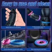 3-Pack Silicone Cock Rings – Multi-Coloured, Long-Lasting Performance - Image 4