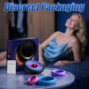 3-Pack Silicone Cock Rings – Multi-Coloured, Long-Lasting Performance - Image 2