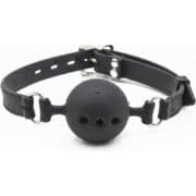 Silicone Breathable Ball Gag for Adult Bondage Restraints Sex Play