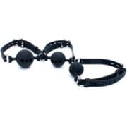 Silicone Breathable Ball Gag for Adult Bondage Restraints Sex Play - Image 3