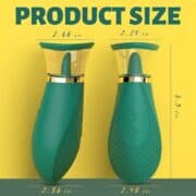 Lick&Suck Pro – Clit & Nipple Sucking Vibrator with 3 Suction + 9 Licking Modes - Image 3