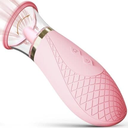 Lick&Suck Pro – Clit & Nipple Sucking Vibrator with 3 Suction + 9 Licking Modes