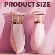 Lick&Suck Pro – Clit & Nipple Sucking Vibrator with 3 Suction + 9 Licking Modes - Image 3